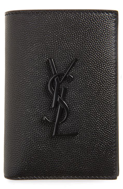 ysl monogram credit card holder|YSL card holder for men.